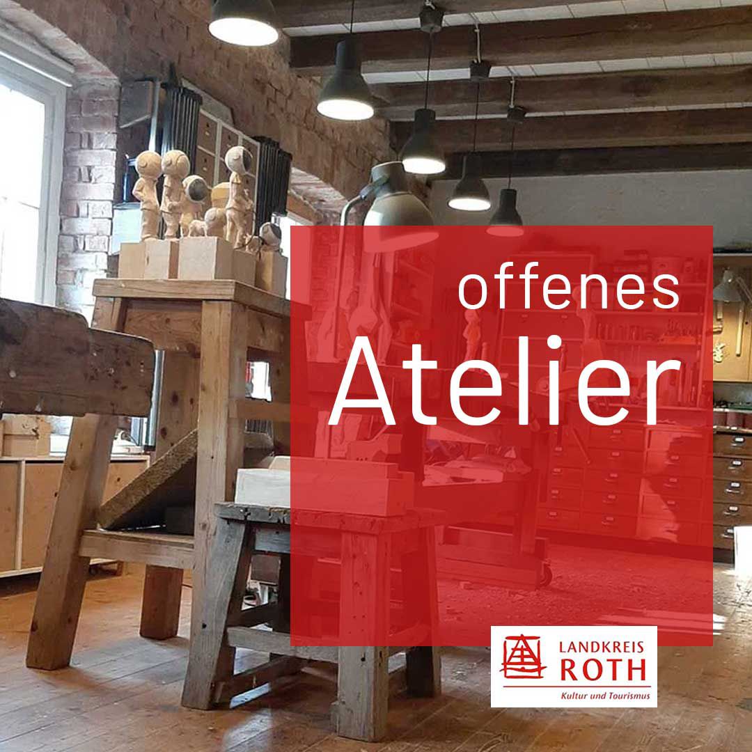 Offenes Atelier im Landkreis Roth, wichtiges Engagement Kunst und Kultur